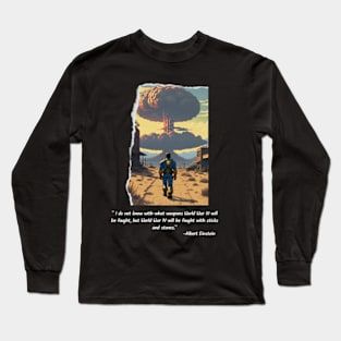 fallout quotes of war Long Sleeve T-Shirt